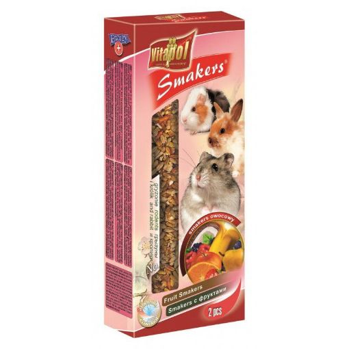 V11077 Vitapol Smakers® graužikams su vaisiais 2vnt. paveikslėlis