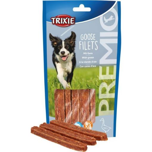 1.7_31809 TRIXIE PREMIO Goose Filets, 65 g (pak.6) paveikslėlis