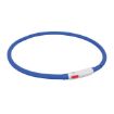 1.1_12642 TRIXIE LED antkaklis USB, silikonas, XS-XL 70cm/10mm, mėlynas (pak. 2) paveikslėlis
