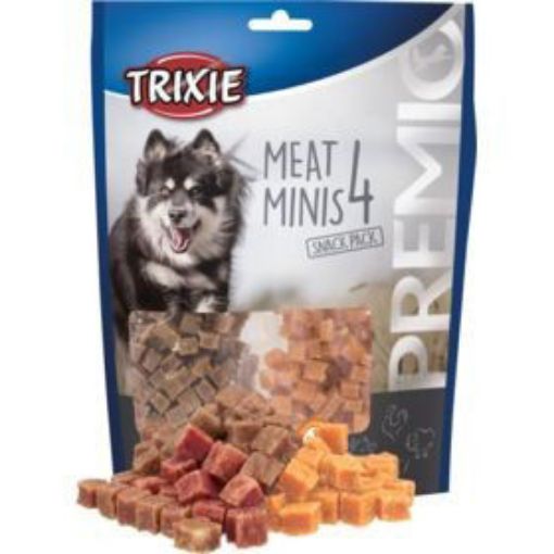 1.7_31852 TRIXIE PREMIO 4 Meat Minis, vištiena/antiena/jautiena/ėriena, 4x100 g (pak.4) paveikslėlis