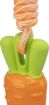 1.8_34708 TRIXIE Žaislas šuniui Morka ant virvės, TPR, 20 cm/39 cm (pak.3) paveikslėlis