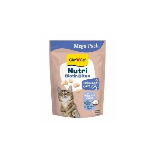 02.419695 GIMCAT NUTRI BIOTIN BITES MASCARPONE (su biotinu ir maskarpone) 425 G paveikslėlis