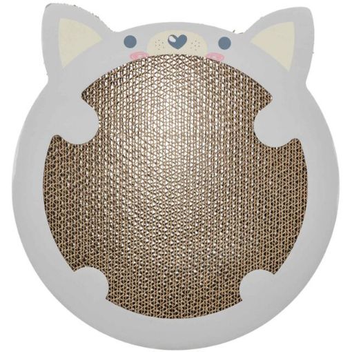 3.6_48041 TRIXIE Junior kartoninė draskyklė su katžole, 31 × 2.5 × 32.5 cm, pilka (pak.2) paveikslėlis