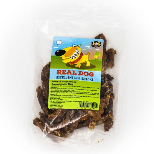 RD75032 Real Dog Snacks Vištų kakliukai 200g paveikslėlis
