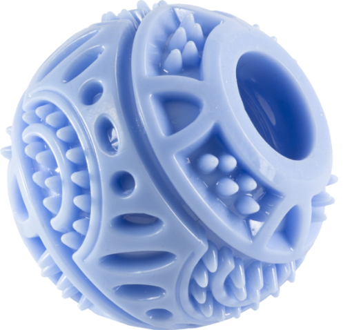 801043 Gimdog BALL MEDIUM BLUE (pak.3) žaislas šuniui paveikslėlis
