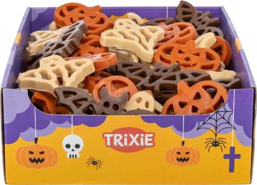 TRX_91987 TRIXIE Halloween skanėstų rinkinys, su vištiena, 5-8 cm (pak.90) paveikslėlis
