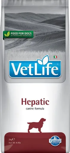 F30368 FARMINA VET LIFE - DOG Dry HEPATIC 2 kg (pak.4) paveikslėlis