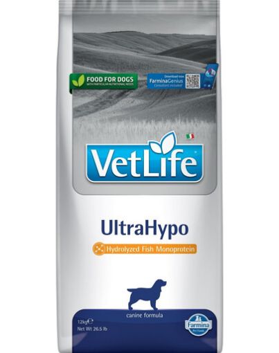 F25449 FARMINA VET LIFE - DOG Dry ULTRAHYPO 12 kg paveikslėlis