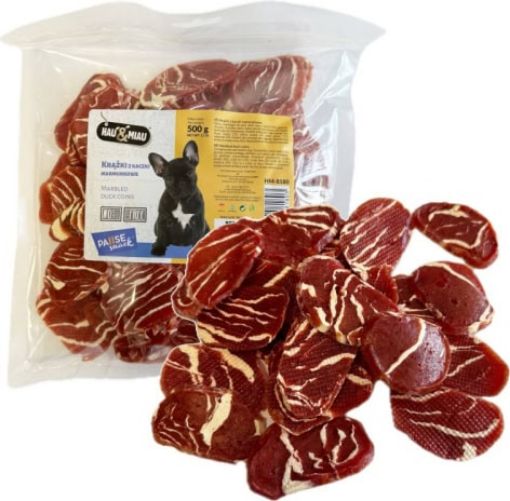 HM-8180 Hau&Miau marmurinės antienos riekelės, 500g paveikslėlis