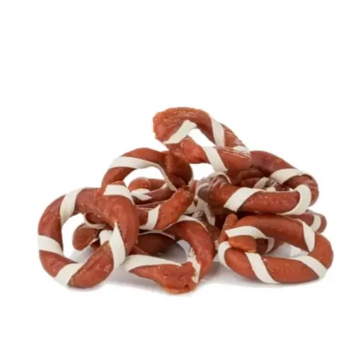 HM-8177 Hau&Miau ėrienos žiedai apsukti žuvimi, 500 g paveikslėlis