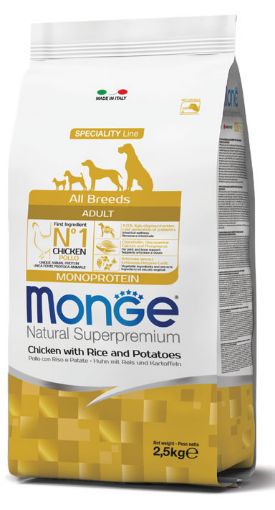 M11280 Monge Dry Dog Spec. Line - All Breeds Adult Chicken, rice & potatoes 12 kg paveikslėlis