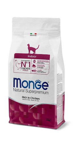 M05111 Monge Dry Cat Indoor 1,5 kg paveikslėlis