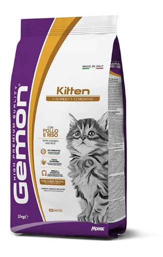 G97257 GEMON - Dry Cat Kitten chicken & rice 7 kg paveikslėlis