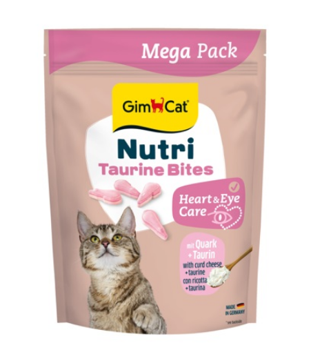 02.419671 GIMCAT NUTRI TAURINE BITES QUARK (su taurinu ir rikota) 425 G paveikslėlis