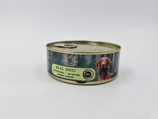 RD70295 Real Dog SP - Wet Beef and lamb for adult dogs 240 g (pak24) paveikslėlis