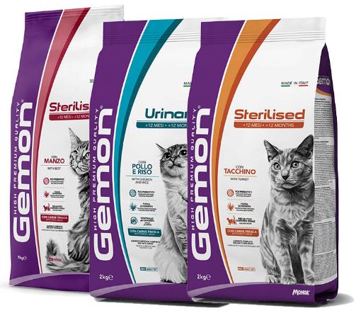 KOMP056 Gemon Cat 4x7 Urinary2+Sterilized Beef+Sterilized Turkey paveikslėlis