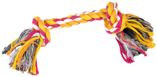 80172 Gimdog Cotton Toy 18 cm 2 mazgai žaislas šuniui paveikslėlis