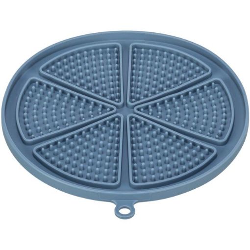 1.8_34981 TRIXIE Lick'n'Snack Laižymo lėkštė su siurbtukais, silikonas, 18 cm, rožinė (pak.3) paveikslėlis