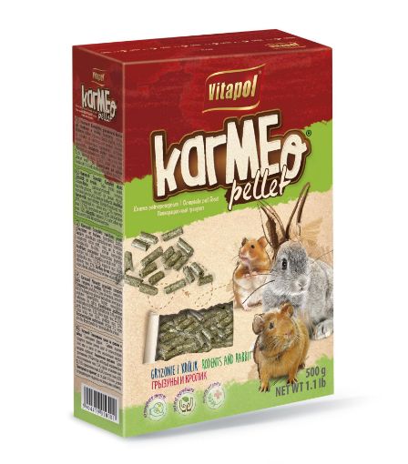V10001 Vitapol STANDARD granuliuotas visavertis pašaras graužikams ir triušiams 500g paveikslėlis