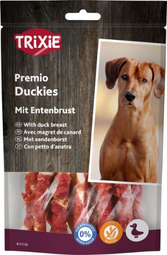 1.7_31538 TRIXIE PREMIO Duckies, 100 g (pak.6) paveikslėlis