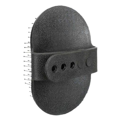 2.2_2330 TRIXIE Ovalus guminis šepetys ant delno, 8x13 cm (pak.3) paveikslėlis