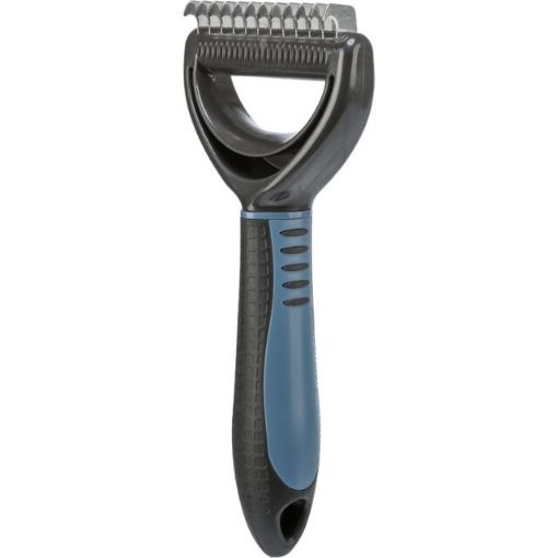 2.2_24243 TRIXIE Fur detangler, Grėblys susivėlusiam kailiui, plastm.-metal., 7x18 cm (pak.2) paveikslėlis