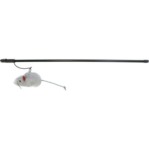 3.5_4105 TRIXIE Meškerė su pele, plastm.-pliušas, su kačių mėta, 50 cm (pak.4) paveikslėlis