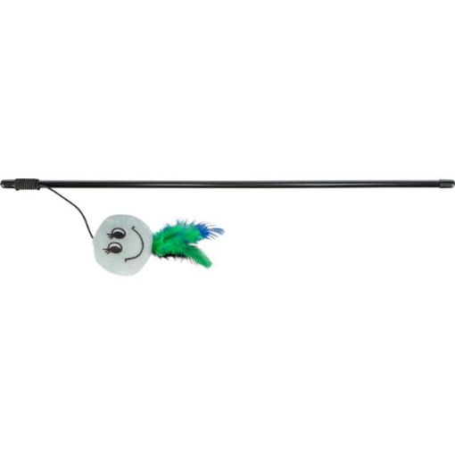 3.5_45797 TRIXIE Meškerė su šypsenėle, plastm.-pliušas, su kačių mėta, 50 cm (pak.4) paveikslėlis