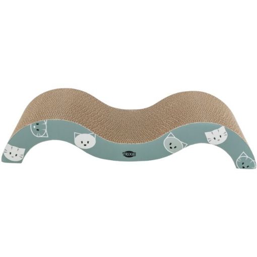 3.6_48001 TRIXIE Mimi Draskyklė Banga, kartono, su kačių mėta, 50x9x23 cm, mėtų (pak.2) paveikslėlis