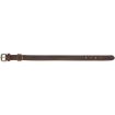 1.0_19009 TRIXIE Rustic rieb. odos antkaklis, L-XL 57-66cm/30mm, tams. rudas paveikslėlis