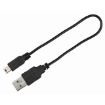 1.1_12646 TRIXIE LED antkaklis USB, silikonas, XS-XL 70cm/10mm, oranžinis (pak. 2) paveikslėlis
