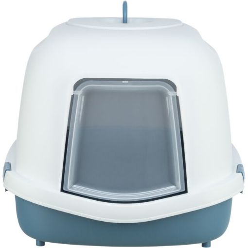 3.2_40177 TRIXIE Primo XXL Top kačių tualetas namelis, 56x47x71cm, žydras/baltas paveikslėlis