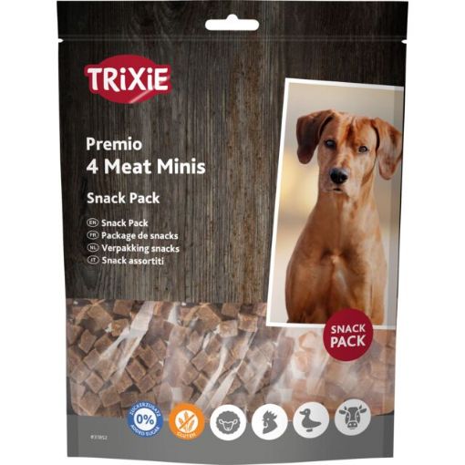 1.7_31852 TRIXIE PREMIO 4 Meat Minis, vištiena/antiena/jautiena/ėriena, 4x100 g (pak.4) paveikslėlis