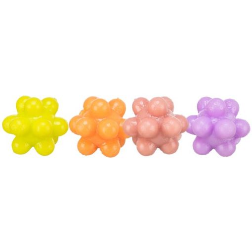 3.5_4534 TRIXIE Kamuoliukų su iškilimais rinkinys, guma 3.5 cm, 4 vnt. (pak.4) paveikslėlis
