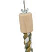 4.1_5160 TRIXIE Lakta virvė, lanksti, su tvirtinimu varžtais, 37 cm/16 mm (pak.3) paveikslėlis