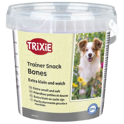 1.7_31523 TRIXIE Trainer Snack Mini Bones, 500 g (pak. 4) paveikslėlis