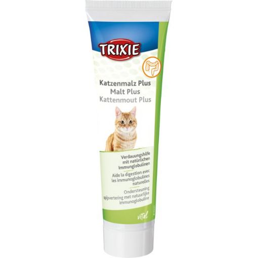 3.4_4221 TRIXIE Cat malt plus, pasta virškinimui, D/FR/NL, 100 g (pak.6) paveikslėlis