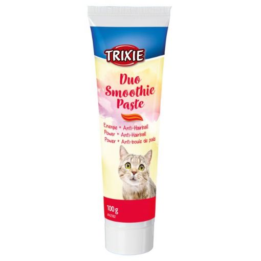 3.4_42182 TRIXIE Duo Smoothie energiją stiprinanti ir virškinimą gerinanti pasta katėms , 100 g (pak.6) paveikslėlis