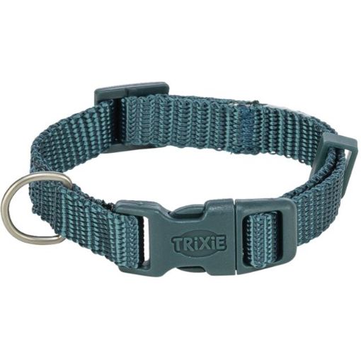 1.0_202132 TRIXIE Premium antkaklis, XXS-XS: 15-25 cm/10 mm, petrol žalsvas paveikslėlis