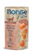 M06897 Monge Natural - Wet Cat Pouches Tuna Flakes with Salmon in jelly 80 g paveikslėlis