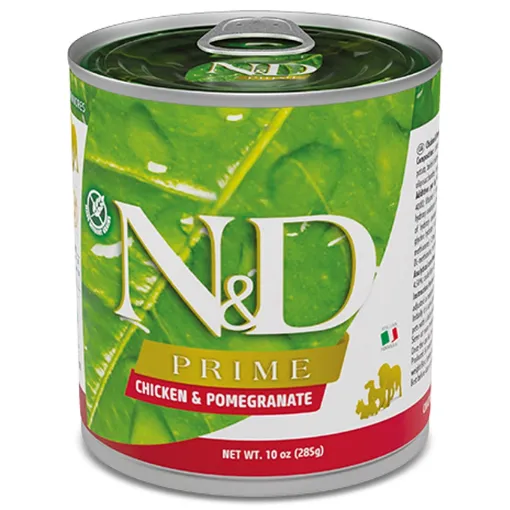 F02567 FARMINA N&D PUMPKIN - DOG Wet Chicken Pumpkin&Pomegranate ADULT 285 g (pak.6) paveikslėlis