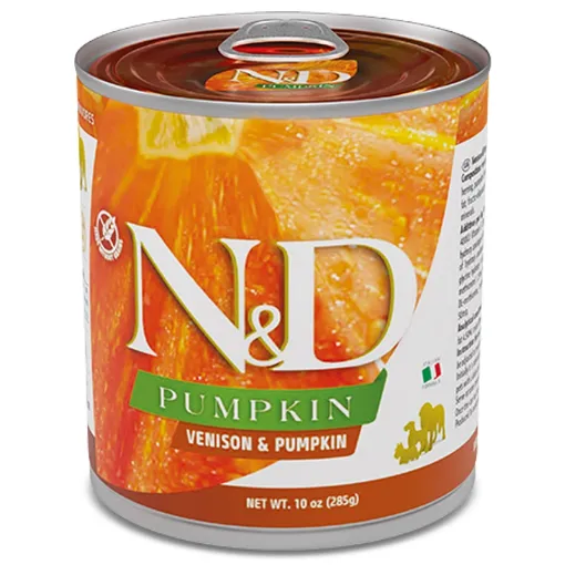 F02604 FARMINA N&D PUMPKIN - DOG Wet Venison&Pumpkin ADULT 285 g (pak.6) paveikslėlis