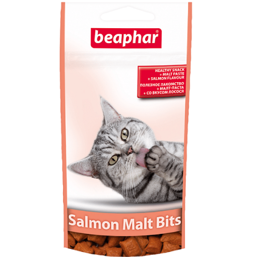 B126217 Beaphar Malt-Bits with salmon, 35g (75pcs) (pak18) paveikslėlis