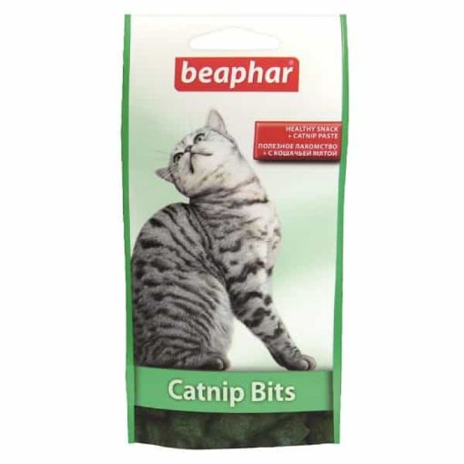 B126231 Beaphar Cat-Nip Bits Katze, 35g (75psc) (pak18) paveikslėlis
