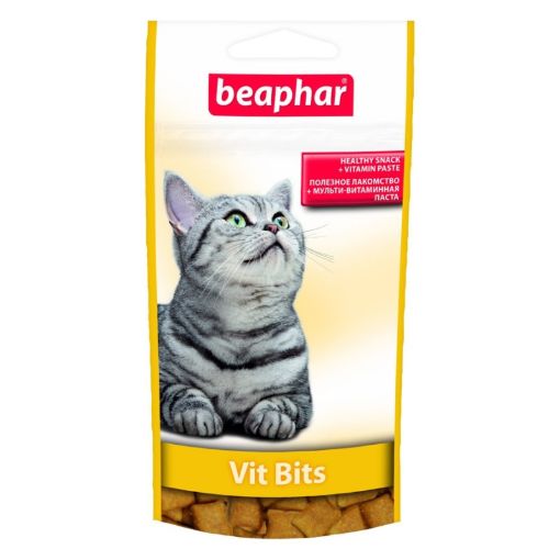 B126255 Beaphar Vit-Bits cats, 35g (75psc) (pak18) paveikslėlis