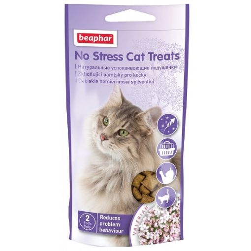 B132195 Beaphar No Stress Treats cat (pak6) paveikslėlis