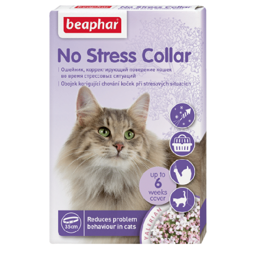 B132287 Beaphar No Stress Collar cat (pak3) paveikslėlis