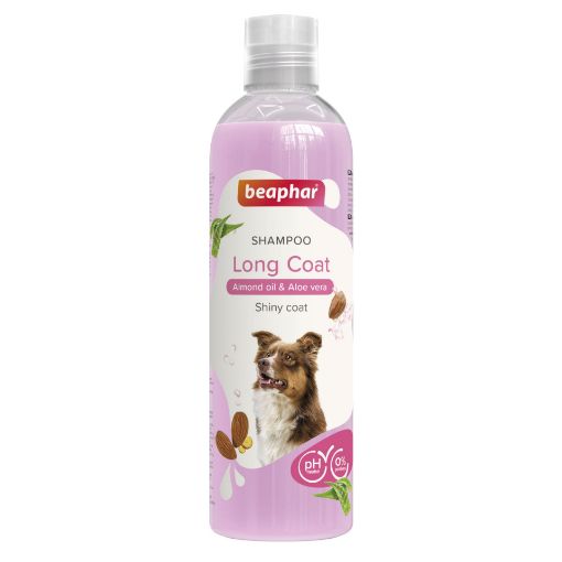 B138432 Beaphar Long Coat Shampoo Dog, 250ml (pak6) paveikslėlis