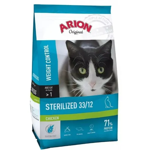 AR58650 ARION ORIGINAL CAT Sterilized Chicken 7.5kg paveikslėlis