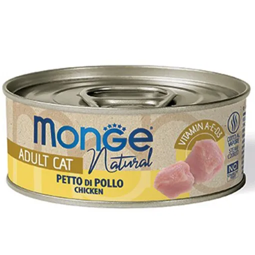 M07283 Monge Delicate - Wet Cat Chicken 80 g paveikslėlis